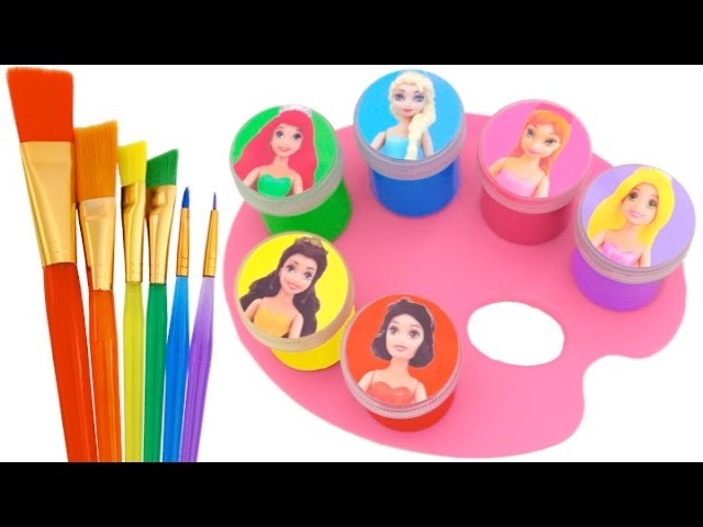 Best Learning Colors Video for Children Disney Princesses Paw Patrol RL