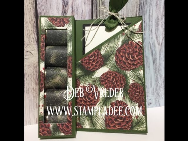 Candy Gift Box Card 12 Days of Gift Giving Day 2 with Deb Valder