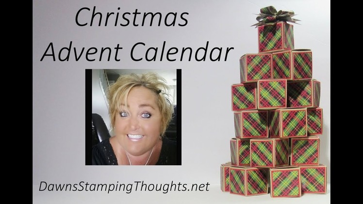 Christmas Advent Calendar Tree