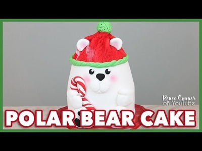 Christmas Polar Bear Cake | Renee Conner