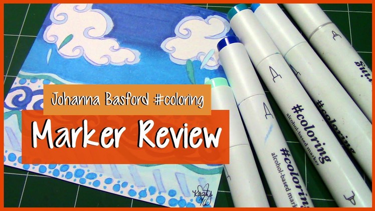 #COLORING ALCOHOL MARKERS ~ Review + Demo ~ Marker Illustration