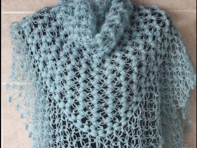 Crochet Pattern *EASY AND PRETTY PATTERN FOR A SHAWL *