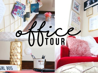 DECORATE WITH ME 2017 | GIRL BOSS OFFICE TOUR |  Page Danielle