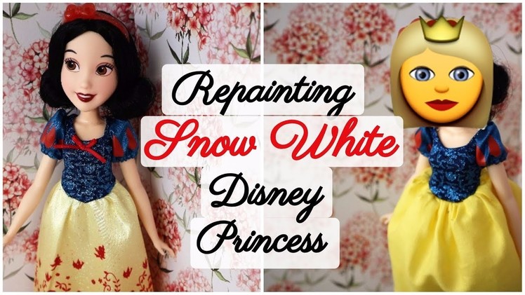 Disney Princess Snow White Doll Repaint. My Favorite Films - Know Nothing About Popular Films