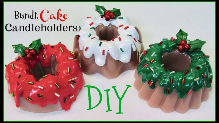 DIY Christmas Cake Candleholders | Resin Crafts | Craft Klatch