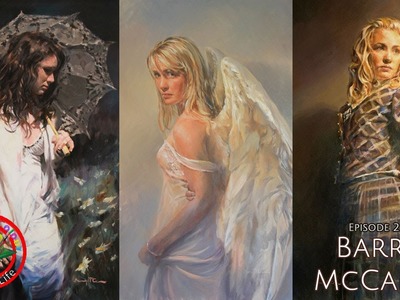 Fine Art tips on How to Paint Portraits with Master Artist Barry McCann on Colour In Your Life