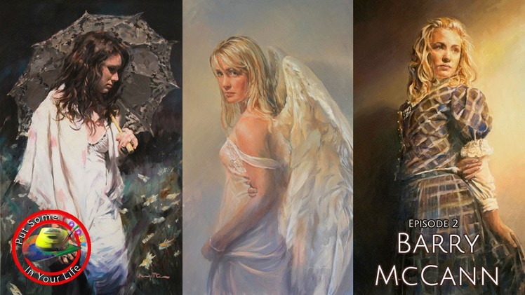 Fine Art tips on How to Paint Portraits with Master Artist Barry McCann on Colour In Your Life