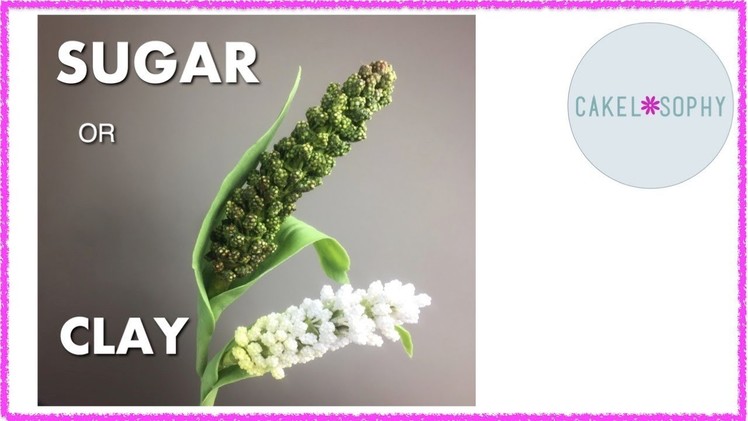 Green Millet: Foliage for Sugar And Clay Flower Arrangements