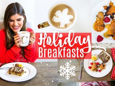 Healthy Holiday Breakfast Recipe Ideas!