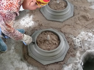How To Build Home Foot Detail With Cement And Sand