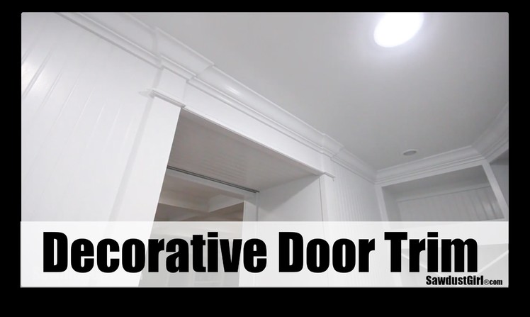 How to Install Decorative Door Trim