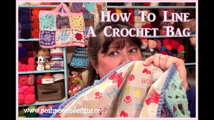How To Line a Crochet Bag