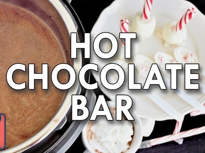 How to make a hot chocolate bar