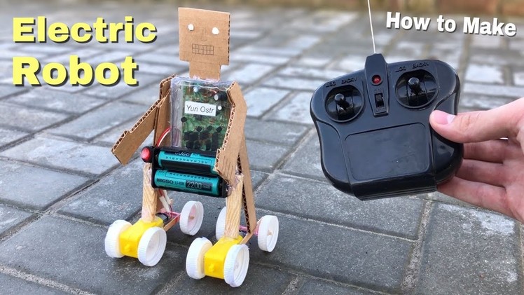 How to Make Amazing RC Walking Robot at Home