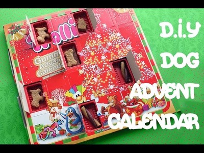 How to make CHRISTMAS DOG ADVENT CALENDAR - By MYCUPCAKEADDICTION-  XMAS TREATS by Cooking For Dogs