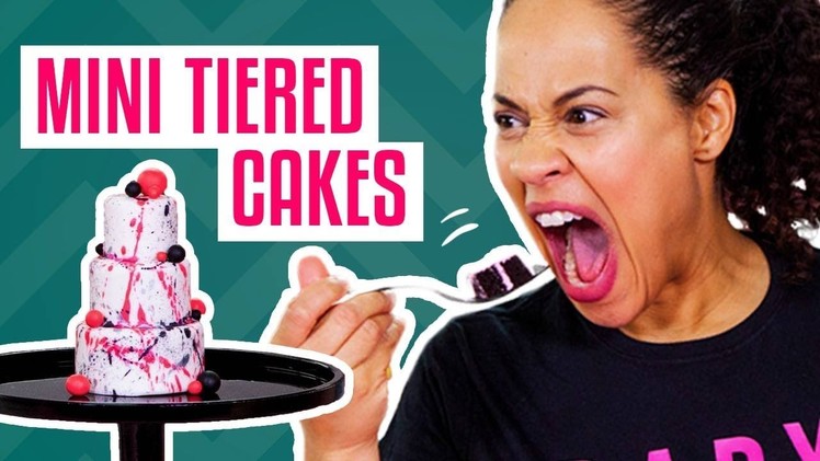 How To Make Five MINIATURE CAKES | PERFECT Beginner Fondant Cake | Yolanda Gampp | How To Cake It