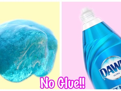 How To Make No Glue Slime!!???? {With Every Day Home Ingredients!!}