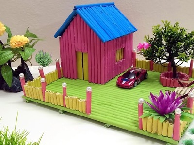 How to Make Paper house building - Beautiful and colourful Dreamhouse