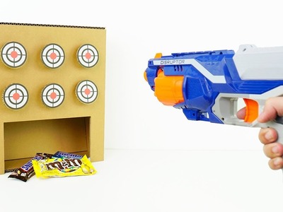 How To Make Target Shooting Game Win a Prize from Cardboard