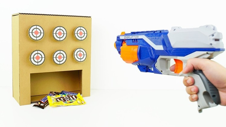 How To Make Target Shooting Game Win a Prize from Cardboard