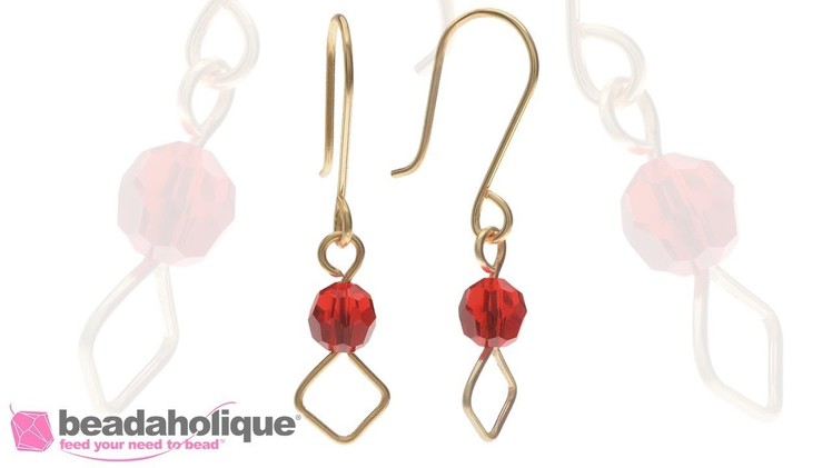 How to Use the SquareRite and LoopRite Pliers to Make a Pair of Geometric Earrings