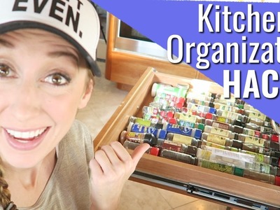 Kitchen Organization Hacks! | Jordan from Millennial Moms