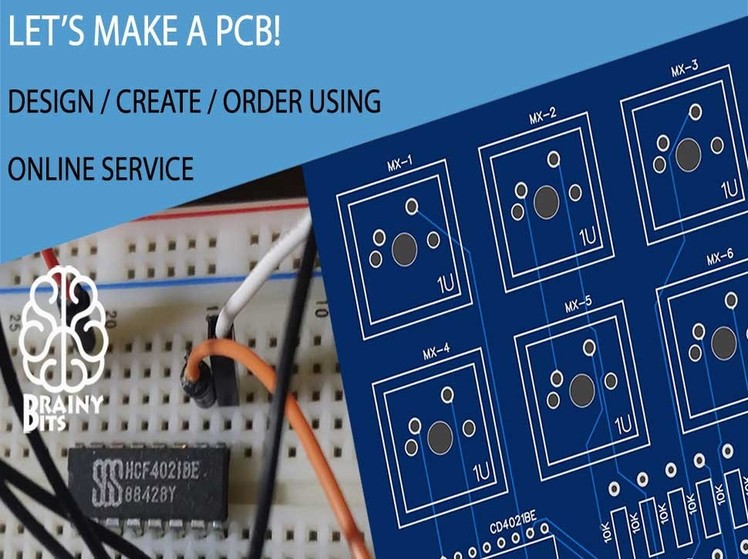 Let's make a PCB using an online service for professional results!  Tutorial