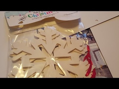 ???? LIVE PAINTING WOODEN SNOWFLAKES with BILL & Chit Chat