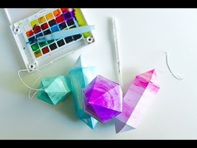 Make Sparkling Paper Gems with Made by Marzipan