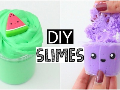 MAKING 6 AMAZING DIY SLIMES - FAMOUS Slime Recipe COMPILATION!