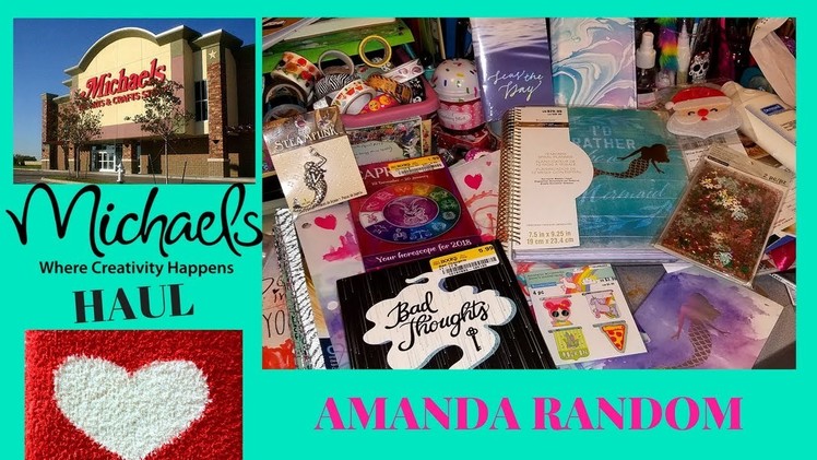 Michael's HAUL!! new recollections 2018 planners & MORE!!