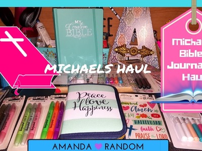 Michaels Bible Journaling Supply Haul & Dylusions Mixed Media Journal
