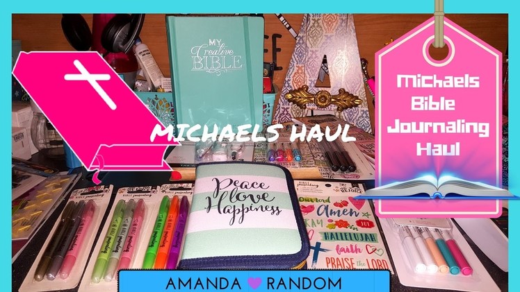 Michaels Bible Journaling Supply Haul & Dylusions Mixed Media Journal