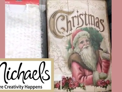 Michaels CHRISTMAS Decor Part 2 VINTAGE, Boho, & Beach Style!