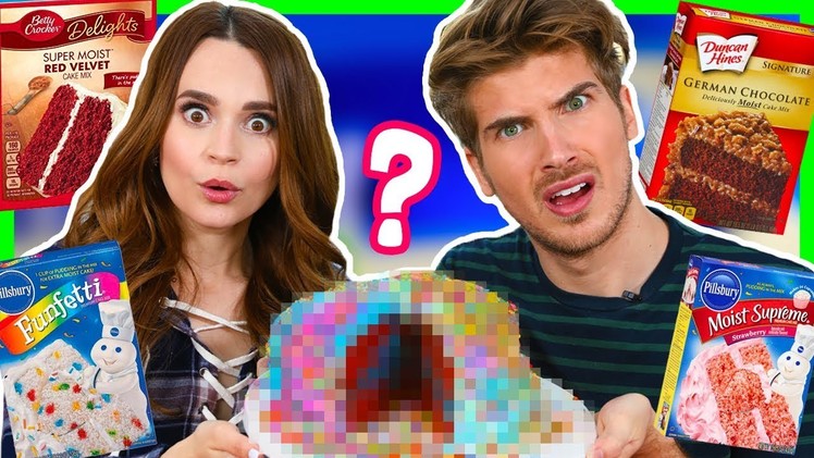 MIXING TOGETHER EVERY FLAVOR OF CAKE MIX! W. Rosanna Pansino