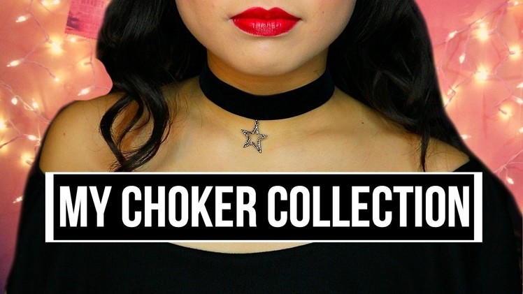 MY CHOKER COLLECTION – 30 Different Chokers!!! | Little Red Alice