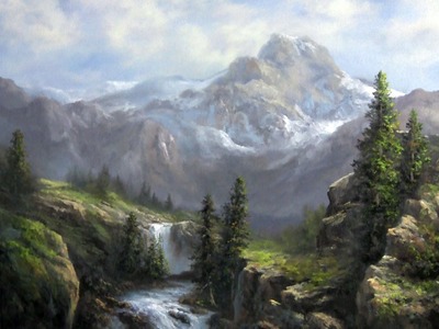 Paint with Kevin Hill - Vast Sunlit Valley