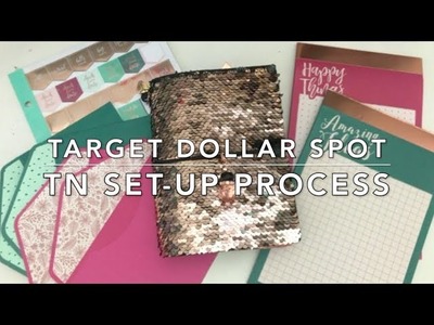 Part 2: Traveler’s Notebook Set-up - Using Target Dollar Spot Stationary