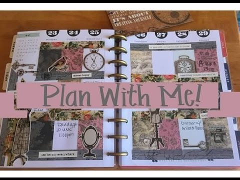 Plan With Me | *Vintage Dreams* | Mambi Happy Planner