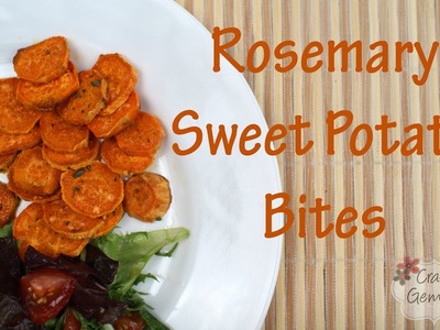 Rosemary Sweet Potato Bites- Gluten Free RECIPE