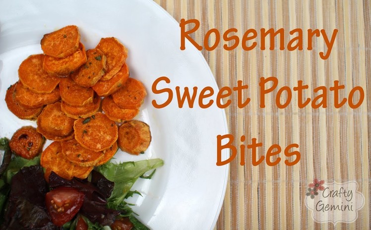 Rosemary Sweet Potato Bites- Gluten Free RECIPE