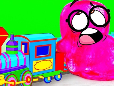 Slick Slime Sam Makes MAGIC MAGNET TRAIN