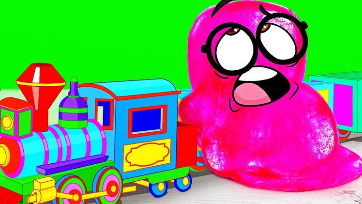 Slick Slime Sam Makes MAGIC MAGNET TRAIN