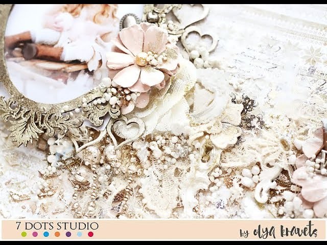 Step-by-step tutorial. Layout "Sweet vintage" for 7 Dots Studio