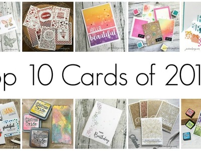 Top 10 Most Watched Card Tutorials of 2017!
