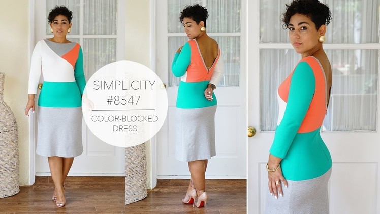Tutorial for Mimi G Dress with Simplicity Pattern 8547