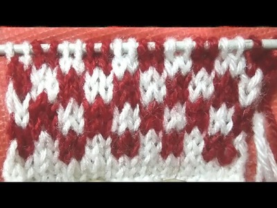 Two colour sweater design for kids | sweater ki bunai in hindi | latest sweater design 2017
