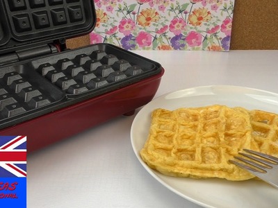 3 IDEAS USING A WAFFLE MAKER! Bread roll with cheese filling, cinnamon rolls & eggs
