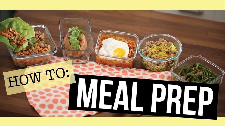 5 Easy Meal Prep Recipes - all 28 Day Reset approved!