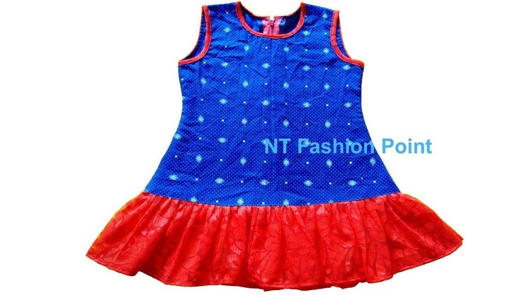 Baby dress | Newborn girls baby simple dress  | How to make baby dress
